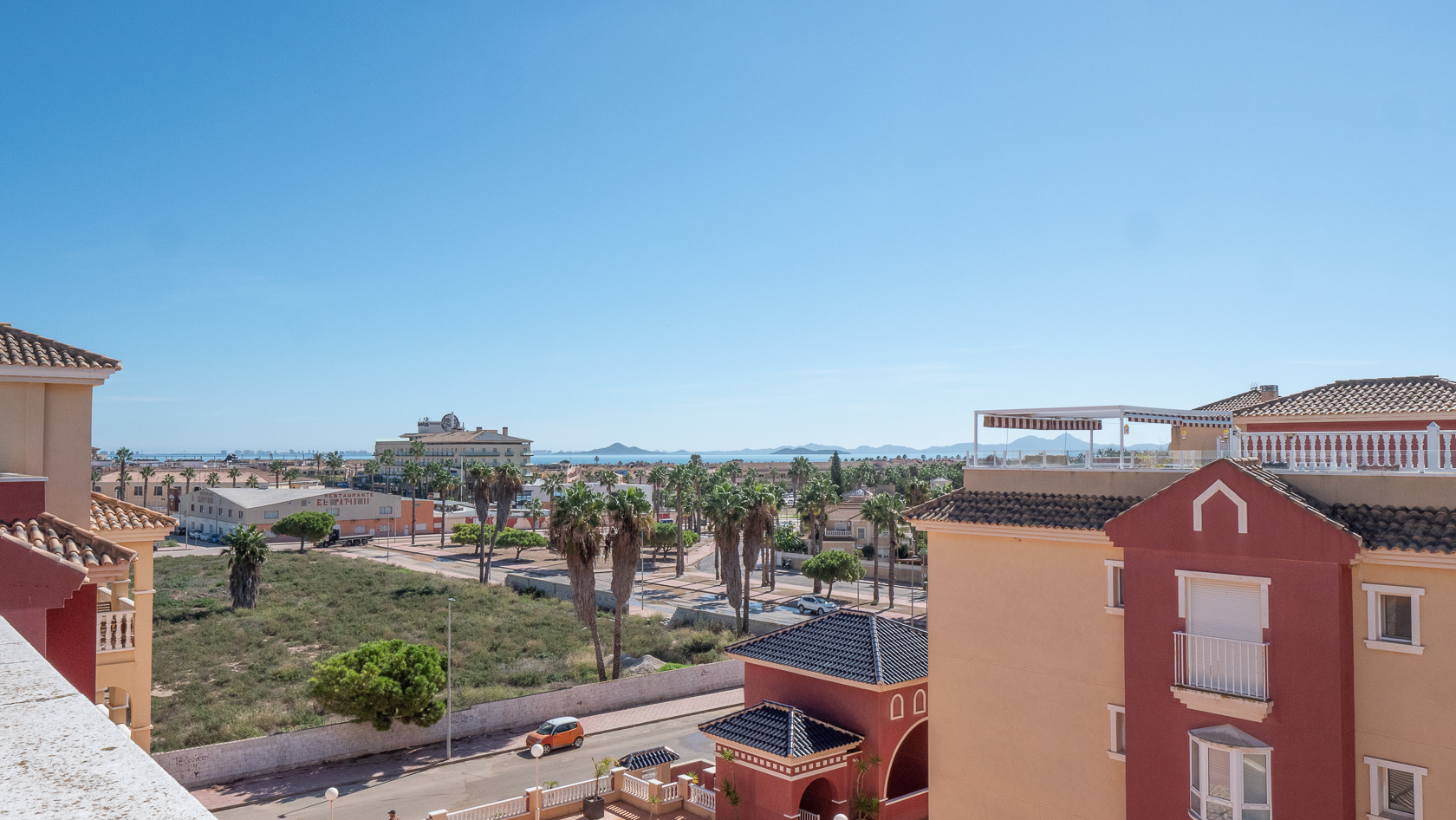 View from Casa Andrea toward the coast